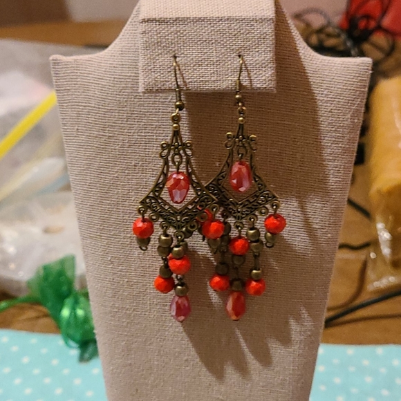 HANDMADE EARRINGS - Picture 2 of 2